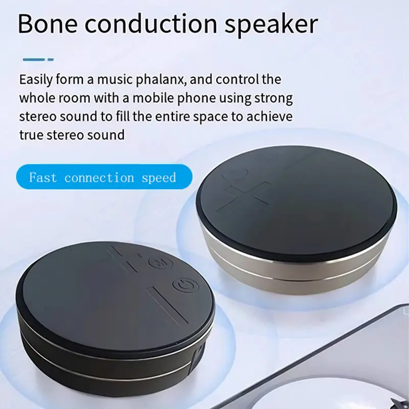 ES2402 Bone Conduction Vibration Speaker Outdoor High Volume Penetrating Aluminum Alloy Bluetooth Speaker - TikTok Shop ES2402 Bone Conduction Vibration Speaker Outdoor High Volume Penetrating Aluminum Alloy Bluetooth Speaker - TikTok Shop