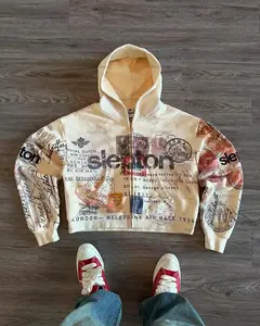 Slepton Graphic Zip Up Hoodie Slepton Graphic Zip Up Hoodie