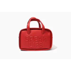 Speak Life Bowler Bag | Pebbled Red Spice