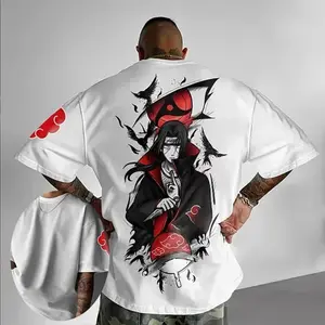 Itachi Anime Vintage Washed T-Shirt