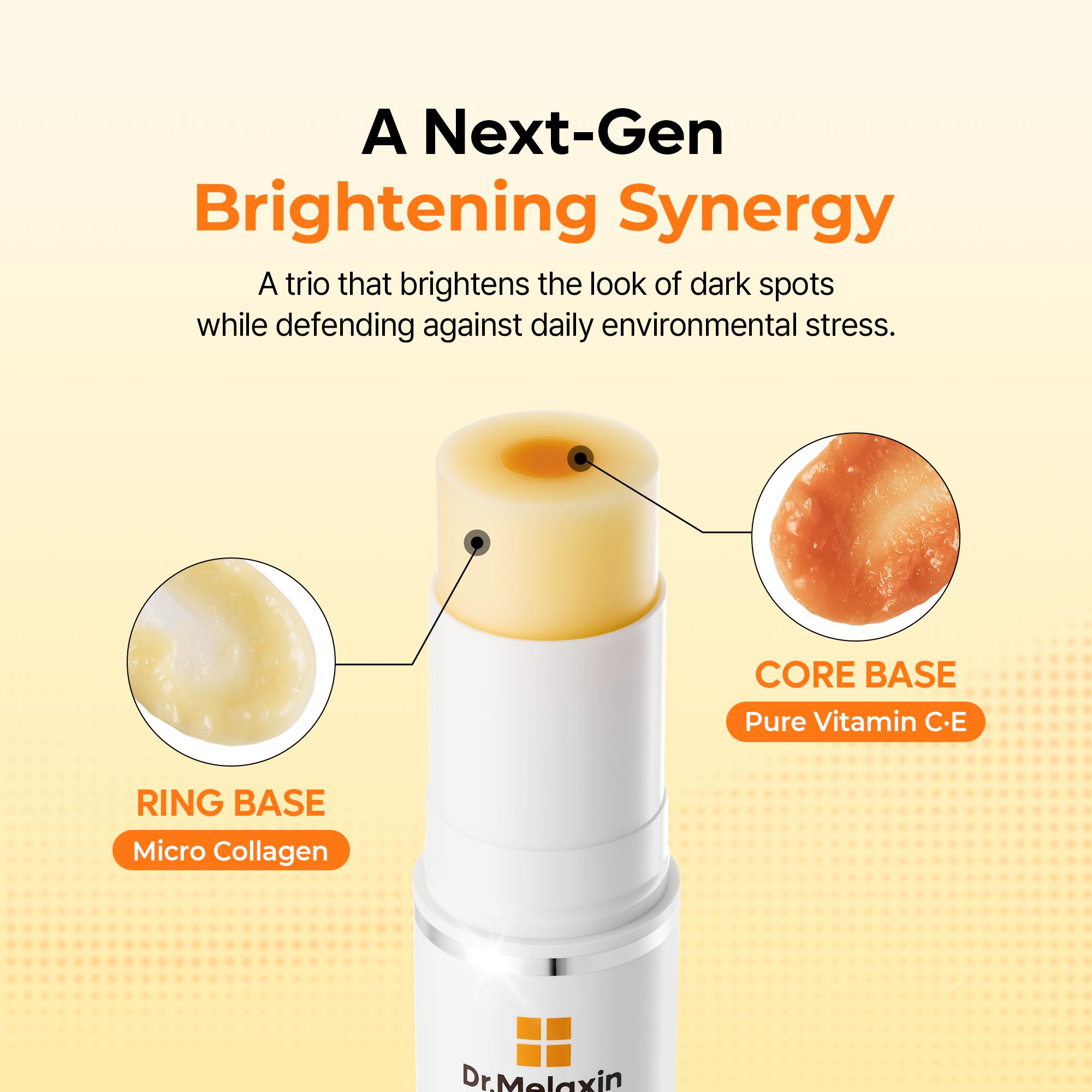 [Dr.Melaxin Official] Multi Balm Trio Set, Mela-C·E Ferulic+Calcium Volume+Cactox Pore Relief, Retinal, Collagen, Dark Spot Brightening, Wrinkle Firming, Pore Care Stick