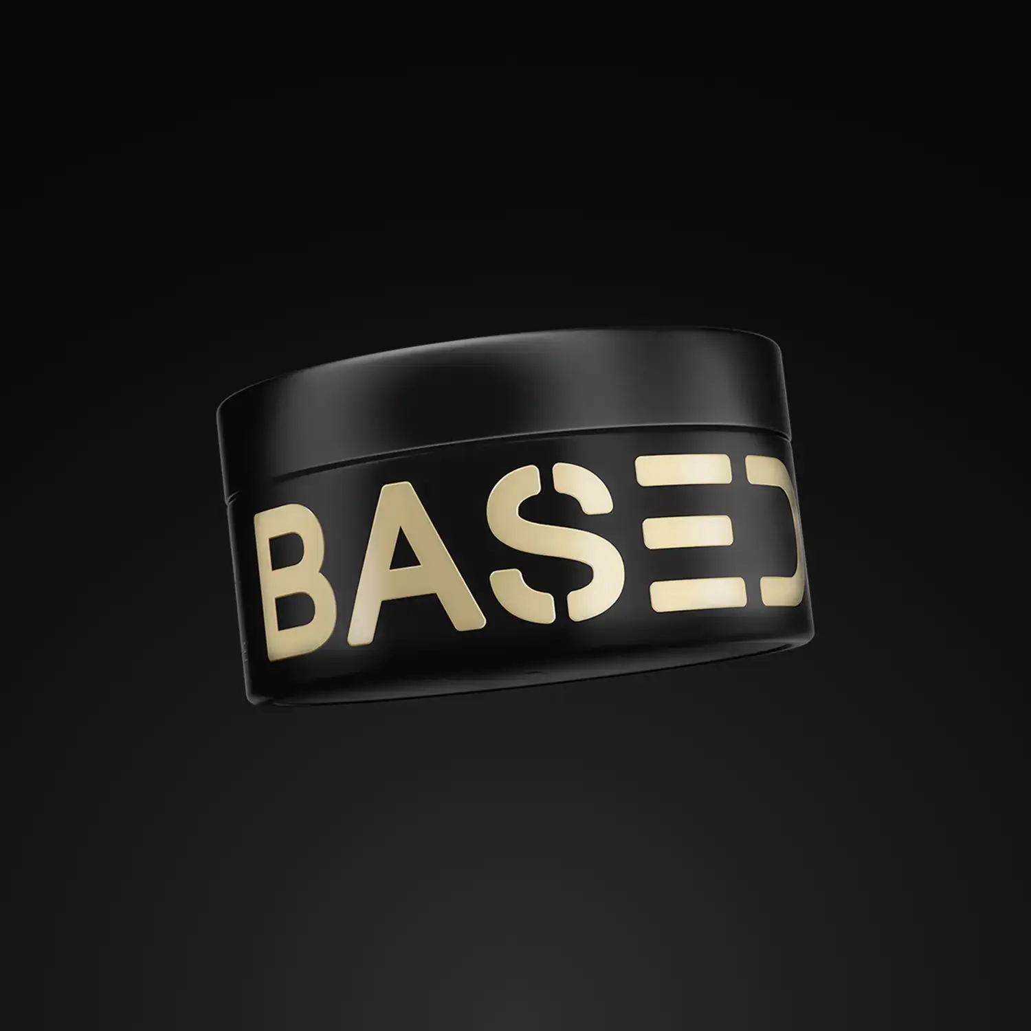 BASED Santal Super Strong Hold Matte Hair Clay  Max Long Lasting Styling Wax For Thick Coarse Hair, Non-Greasy Flake-Free Mens Pomade