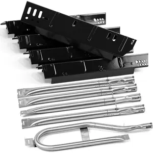 Grill for Dyna-Glo 5 Burner DGH474CRP, DGH485CRP, 4 Burner DGH450CRP, Repair Kit for Dyna-Glo 3 Burner DGH373CR Grill, 70-02-411 Grill Heat Plates Tent, 70-02-413