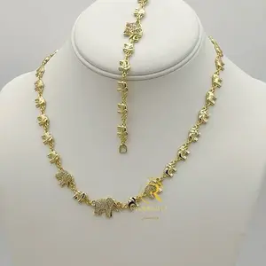 Rodriguezjewelry # 2751 necklace (17.5 inches )  # 2752 bracelet  (7.5 inches )