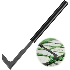Hardware supplies 2026 Upgraded Crack Weeder Tool, Carbon Steel Handle Manual Crevice Weeding Tool Weed Puller Gardening Tool for Sidewalk, Paver, Wall Gaps, Lawn Yard, Driveway, Bricks, Deck Boards (13.58")