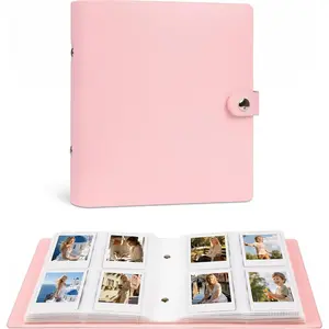320 Pockets Photo Album for  Instax Mini LiPlay 12 11 9 8 40 41 99 Evo 7S  Film Camera, PU Leather Cover Photo Book for  2x3 Pictures,