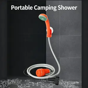 Portable Outdoor Camping Shower - USB-Powered Electric Shower Pump with Adjustable Water Flow, Ideal for Camping, Road Trips, Beach Trips, Pet Bath & Emergency Cleaning