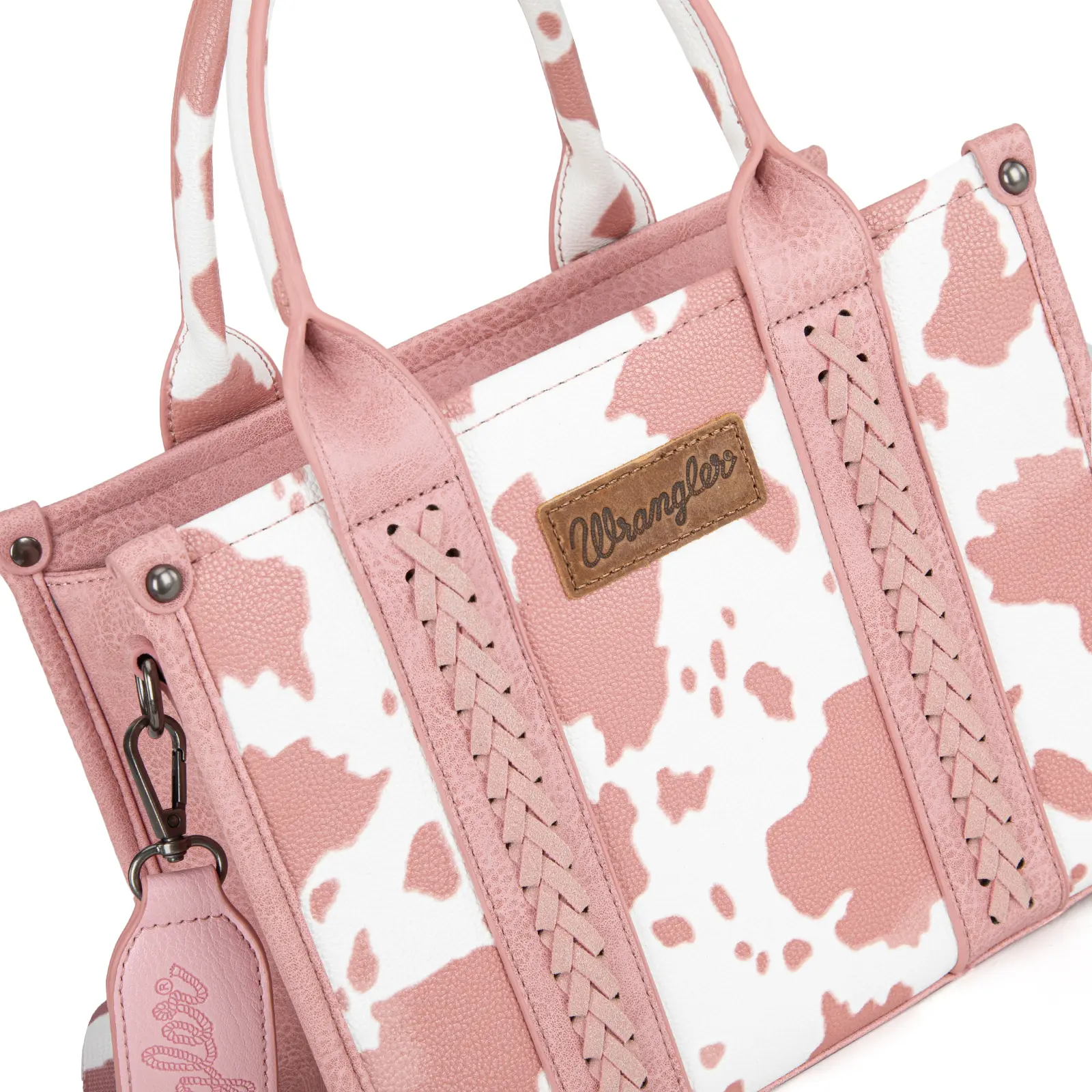 New Mini Backpacks Tote Sling Bags Western Sarape Chevron Deer Shoulder Crossbod WG133-8600 Wrangler Cow Print Mini Backpack With Coin Pouch  main image 2