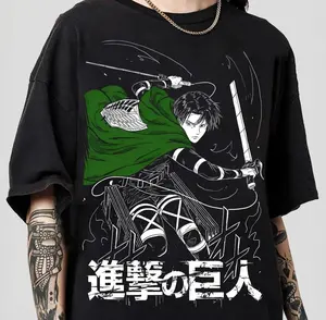 Levi Ackerman Shirt - Attack on Titan Tee - Humanity's Strongest Soldier Graphic T-Shirt - Anime Merch - 12