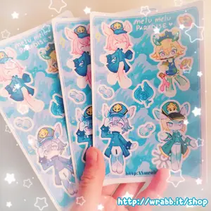Genshin Melusine Sticker Sheet