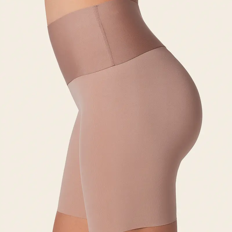 Leonisa PowerStay Stay-In-Place Seamless Compression Shapewear Short - Anti-Slip Design