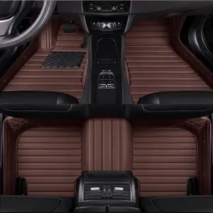 Custom Car Floor Mat, Automotive, Car Mats For VW Golf 5 2004~2008 Audi q7 4l 2006~2012 A5 Sportback 2010~2016 Left/Right-hand Drive Auto Interior Accessories Stripe Carpet Waterproof Design Full Coverage