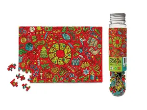 Deck the Halls Holiday Micro Mini Jigsaw Puzzle