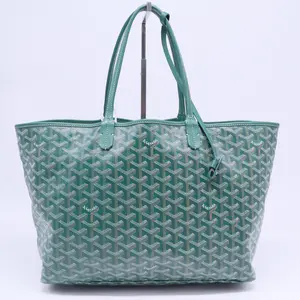 Pre-owned Goyard LEATHER Tote Bags Saint Louis Tote Coated Canvas PM B20273