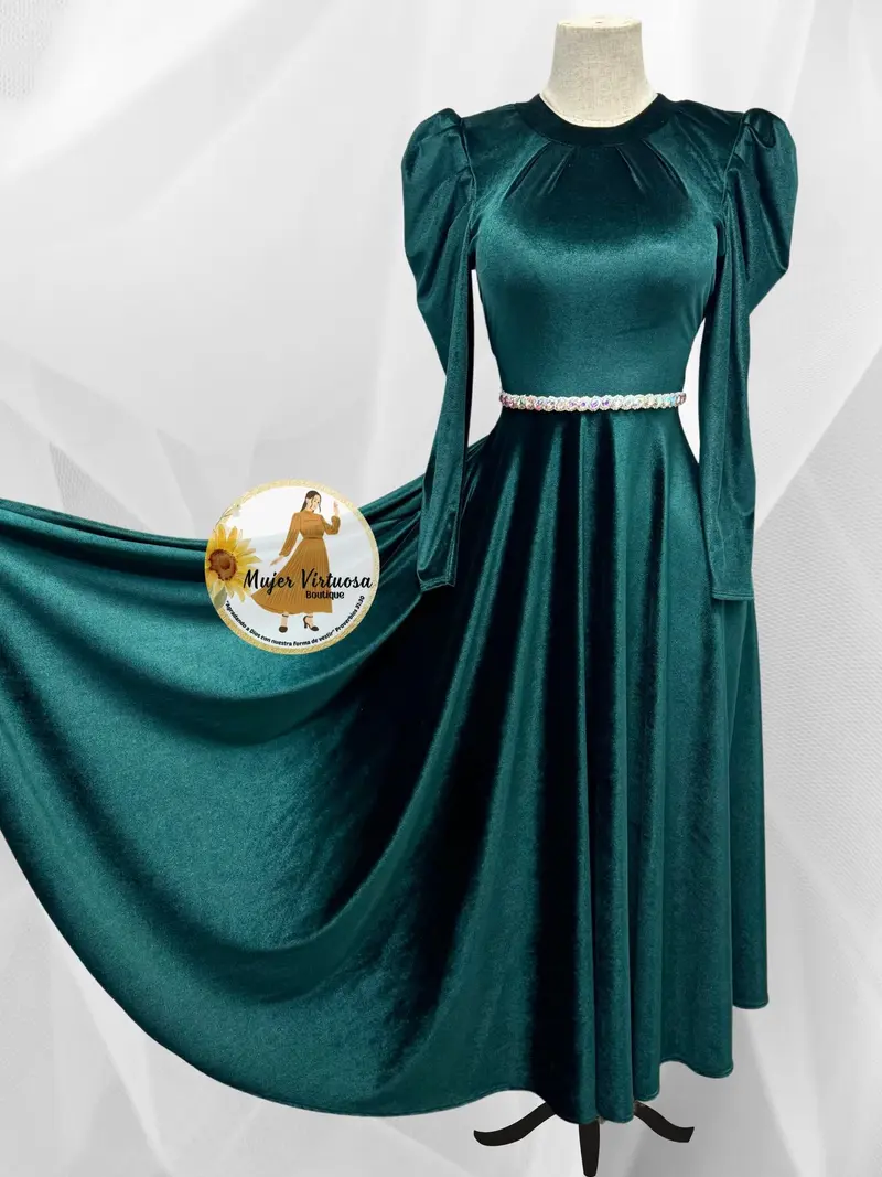 princess polly baby blue dress Birdy Grey Emerald Velvet Bridesmaid main image 0