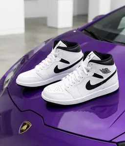 Nike Air Jordan 1 Mid Reverse Panda DQ8426-132 Mens Fashion Sneakers New