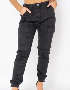 Charcoal Cargo Jeans