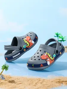 Kids Fashion Hole Shoes, Summer Shower Cool Slippers, Lightweight Comfortable, Digger Pattern, Suitable for Boys Girls Daily Casual Outdoor Sports, Lightweight Sandal
