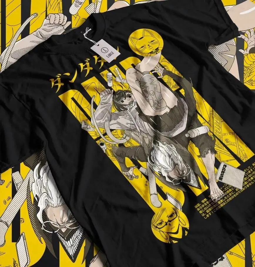 Dandadan okarun momo turbo T-shirt Cosplay Momo Anime Gift Shirt All Sizes