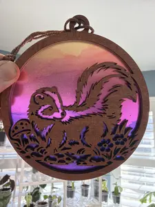 Skunk Suncatcher for Sunny Window