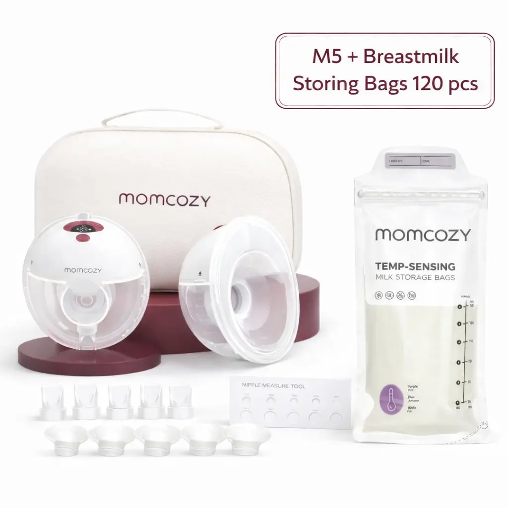 M5+Breastmilk Storing Bags 120 pcs