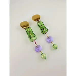 KALI · Wearable Art Glass Earrings