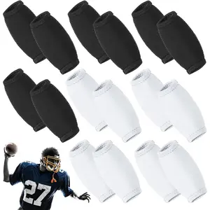 16 Pcs Football Chin Strap Cover Football Helmet Chin Pad Cover Compatible With Virtually All Football Helmets