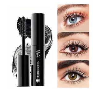 Waterproof Smudge Proof Mascara, Long Lasting Voluminous Curl, Anti-Fade Formula, Easy to Apply, Suitable for Daily Use, Parties, Travel