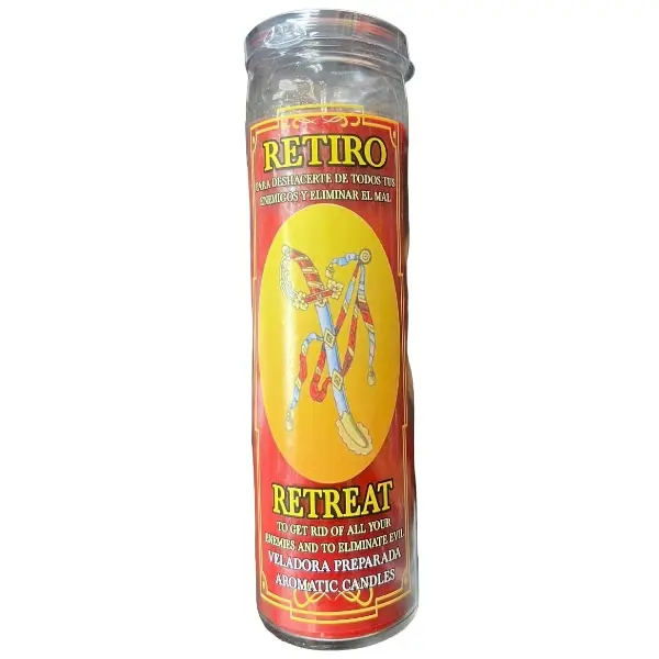 Candle Perfume - Veladora Preprada - Retiro Decor Ornaments Decoration