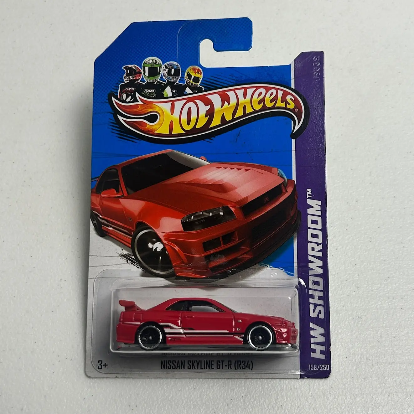 Hot Wheels 1:64 Nissan Skyline GT-R (R34) Red HW Showroom
