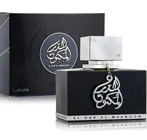 Al Dur Al Maknoon Silver Eau de Parfum – 100ml (3.4oz) | Fresh Citrus & Woody Masculine Scent | Long-Lasting Daily Fragrance | Perfumes Arabia