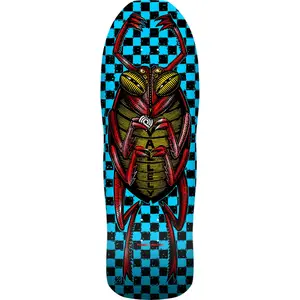 Powell Peralta Skateboard Deck Mike Vallely Bug Blue/Red Foil Old School Reissue