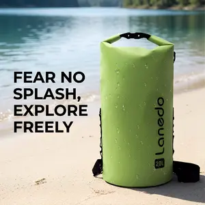 20L/30L Dry Bag Large Waterproof Bag Roll-Top Heavy Duty Fishing Duffel Bag with Durable Straps for Kayaking Paddle boarding Boating Rafting Fishing