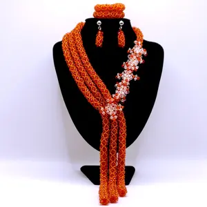 Elegant Nigerian bride necklace