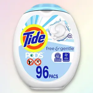 Tide Pods Free & Gentle HE Laundry Detergent Pacs