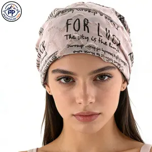 Y2K Grunge Distressed Slouchy Beanie | Women's Lightweight Graffiti Street Hat | Aesthetic Spring Summer Headwear unisex