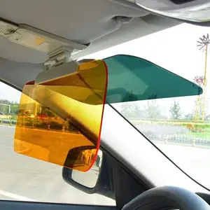 Dual-Purpose Car Sun Visor for Day & Night Use, Anti-Glare Polarized UV Protection, Easy Install Compatible All Vehicle Models, UV Protective Sunshade