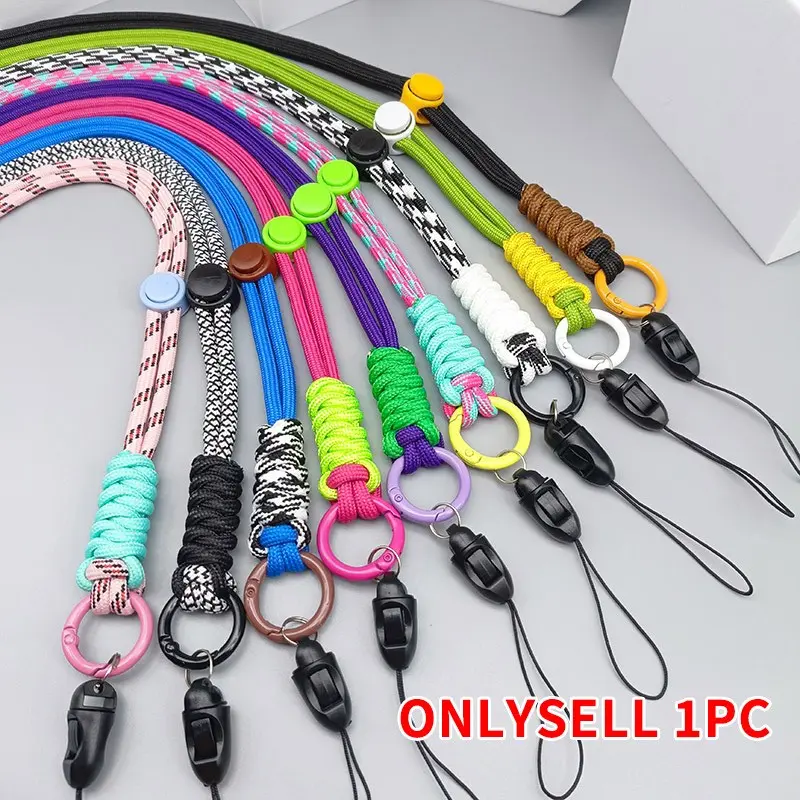 Neck Strap / Decorative Lanyard / Phone Lanyard / Adjustable Phone Lanyard / ID Badge Lanyard / Contrast Color Lanyard / USB Lanyard / Phone Charm / Phone Decoration / Phone Chain / Phone Ornament / Phone Accessory