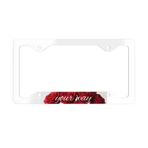 Metal License Plate Frame