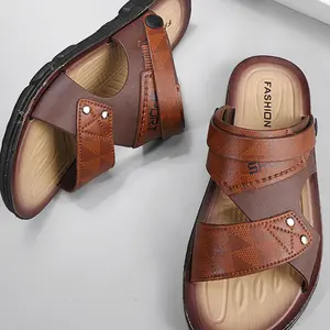 Men's High-End Sandals, New Summer Model, Durable Anti-Slip Soft Sole, Indoor & Outdoor Use, Comfortable Footwear