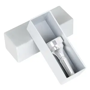 Professional Silver Plated Short Trombone Mouthpiece, Effortless Playing, 2 Counts Trombone Mouthpiece, Improved Tone, Musical Instrument Accessories for Trombone Lovers