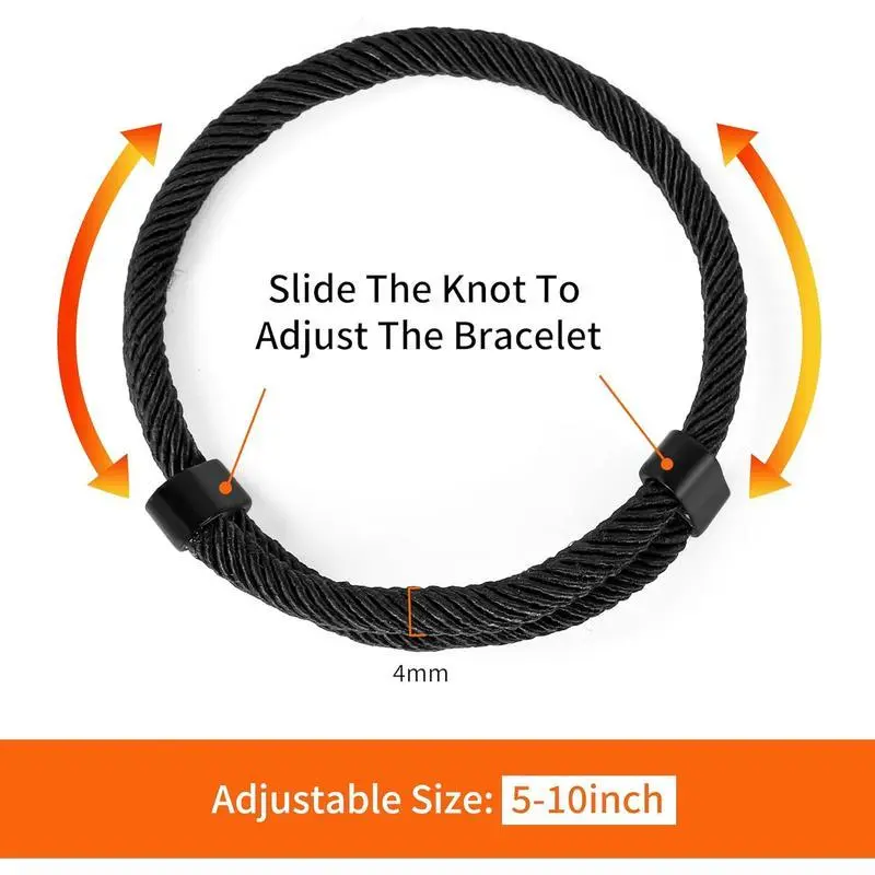 6 count Braided Rope Cord Bracelet for Men Women, Nautical Beach Surf Bracelets Gifts Set for , Handmade String Bracelets with Adjustable Knot 6 count Braided Rope Cord Bracelet for Men Women, Nautical Beach Surf Bracelets Gifts Set for , Handmade String Bracelets with Adjustable Knot