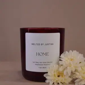 Home - Melted By Justina 11oz Soy Wax Candle
