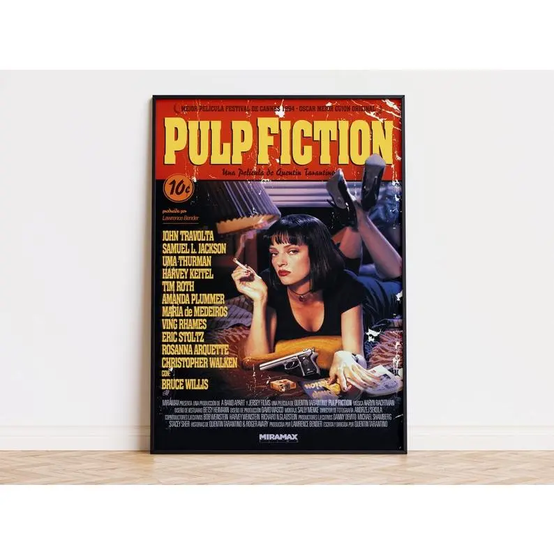 Pulp Fiction - Movie Poster | High Quality Ready To Print