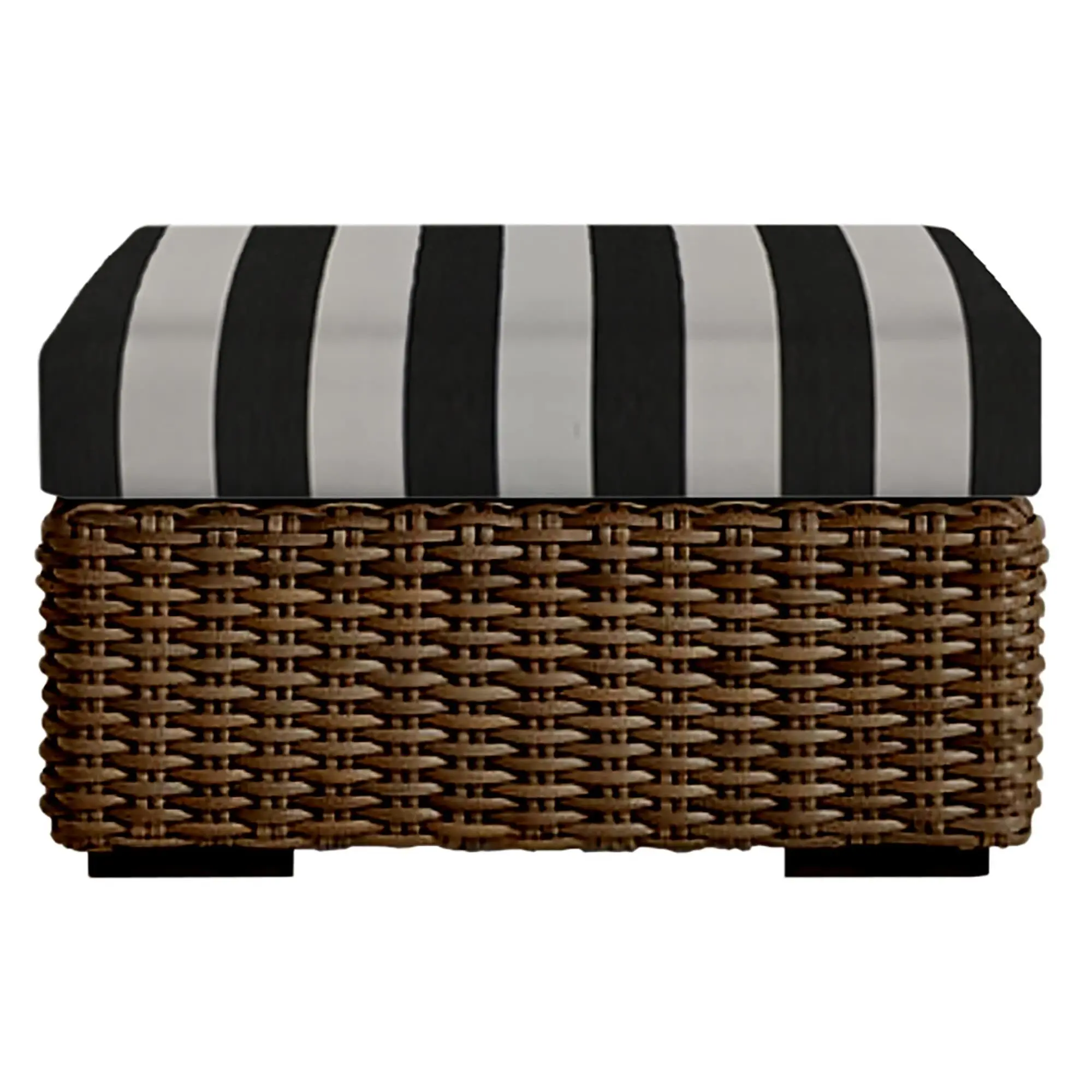 RSH Decor Foam Ottoman Cushion | 23" x 19" x 4" | Outdoor Replacement Cushion | Sunbrella Fabric | Water-Resistant