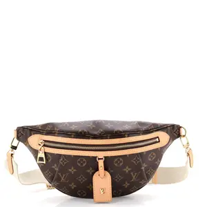 Pre-owned Louis Vuitton material Belt Bags High Rise Bum Bag Monogram Canvas by Rebag