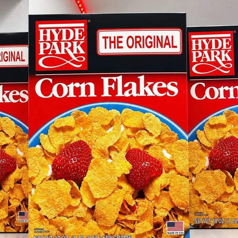 Corn Flakes, Plant-based Gluten-free Snack Corn Flakes, Plant-based Gluten-free Snack
