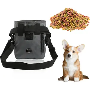 The large opening and smooth zipper of the pet snack bag make it easy to take out the snacks with one hand, allowing you to immediately reward good behavior without losing focus - perfect for use in parks, sidewalks, and outdoor training sessions.