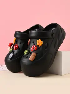 Women's Anti-Slip Thick Sole Cute Cartoon Slippers, Casual Home & Outdoor Fashion Half Slipper, Non Slip Slippers, Sizes 35-40, Footwear