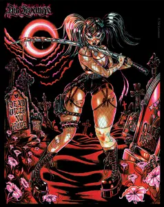 The Crimson Graveyard of Love's Bloodied Kiss